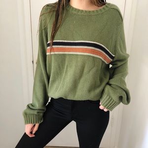 Vintage Forest Green Sweater